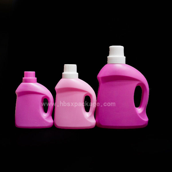 New Empty Laundry Detergent Storage Plastic Bottl White Transparent Plastic Laundry Detergent Bottles Of 1L Size Plastic