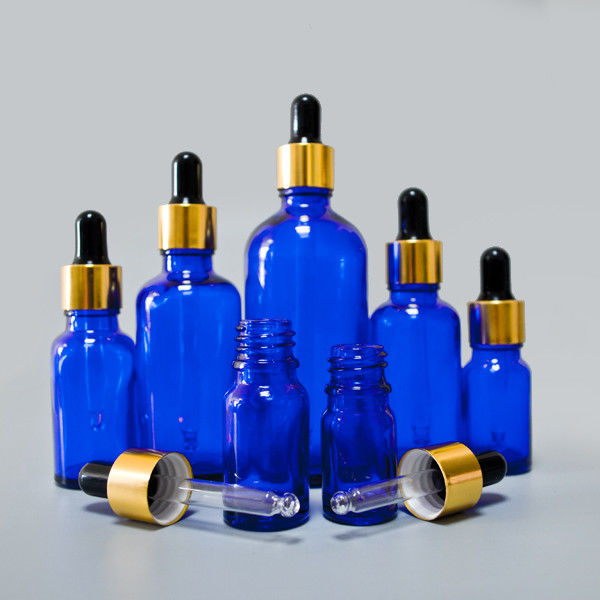 frosted amber blue clear and green glass dropper bottle 30 ml for essential oil