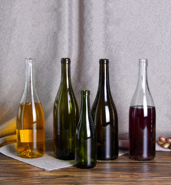 750ml red wine bottle/wine bottle/glass bottle/hot sale/support customization/empty glass bottle