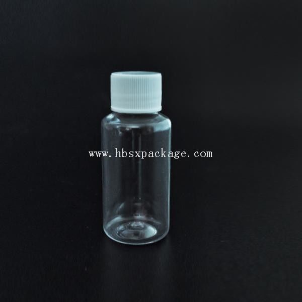 Selling well in global market 30ml PET health care product bottle supply free sample