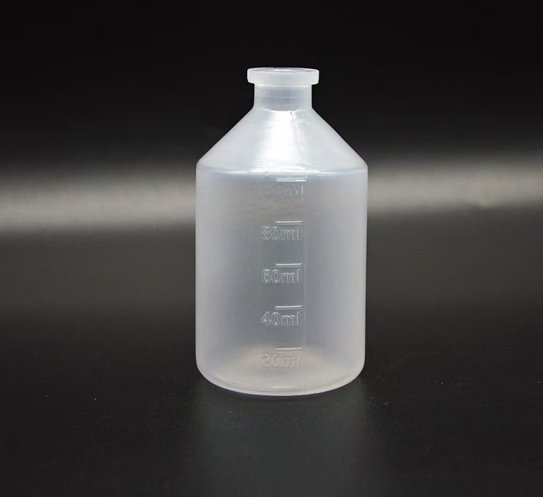 Leakproof Round Vaccine Bottle With White Transparent Amber Cap Color And EO Sterilization